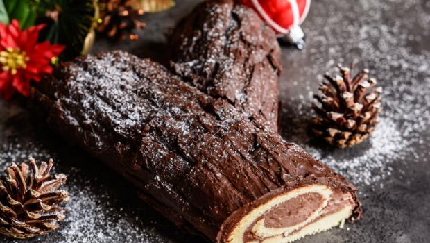 Buche de Noël, o σοκολατένιος κορμός που μιλάει Γαλλικά και φέρνει τα Χριστούγεννα